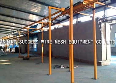 CINA Eco Friendly Wire Pagar Membuat Mesin, PVC Wire Coating Machine Berbagai Warna pemasok