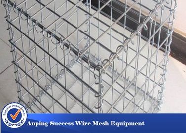 CINA Wire Mesh Gabion Stainless Steel Lingkungan Untuk Kandang Gabion Tahan Erosi pemasok