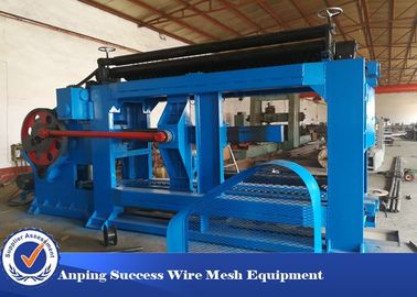 CINA 4300mm Lebar Wire Gabion Mesh Mesin / Peralatan Penggerak Hidraulik pemasok
