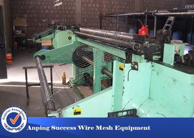 CINA Bahan PVC Hexaonal Chicken Wire Mesh Machine Efisiensi Produksi Tinggi pemasok