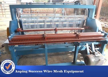 CINA Mesin Mesh Wire Crimped Stainless Steel 50Hz atau 60Hz Power Netting Lebar 2300-4300mm pemasok