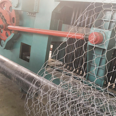CINA 50-100m/min Mesin Wire Mesh Hexagonal Dengan Berat 2,5T Dan Warna Hijau pemasok