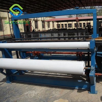 CINA Efisiensi Daya Low Noise 7.5kw Stainless Steel Crimped Wire Mesh Machine Dengan 2300 sampai 4300mm pemasok