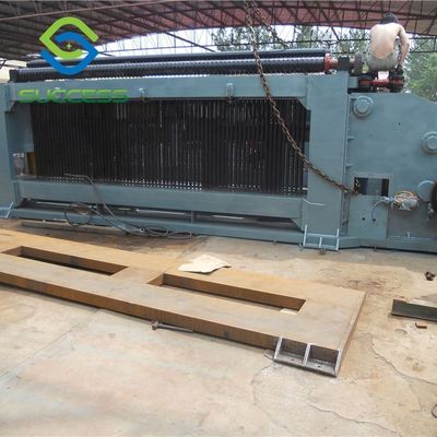 CINA 3m Jaring Mesin Wire Mesh Hexagonal Max Lebar 3m 0.75Kw Traverse Motor Power Standar pemasok