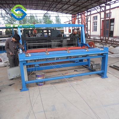 CINA Mesin Wire Mesh Woven Crimped yang kuat 50Hz atau 60Hz Daya untuk lebar jaring 2300-4300mm pemasok