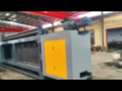 4300mm Lebar Wire Gabion Mesh Mesin / Peralatan Hidraulik Drive